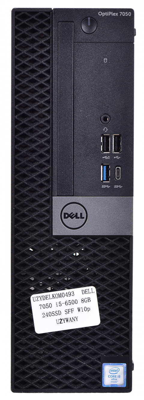 DELL OptiPlex 7050 i5-6500 8GB 256GB SSD SFF Win10pro UŻYWANY - Galeria zdjęcie 4