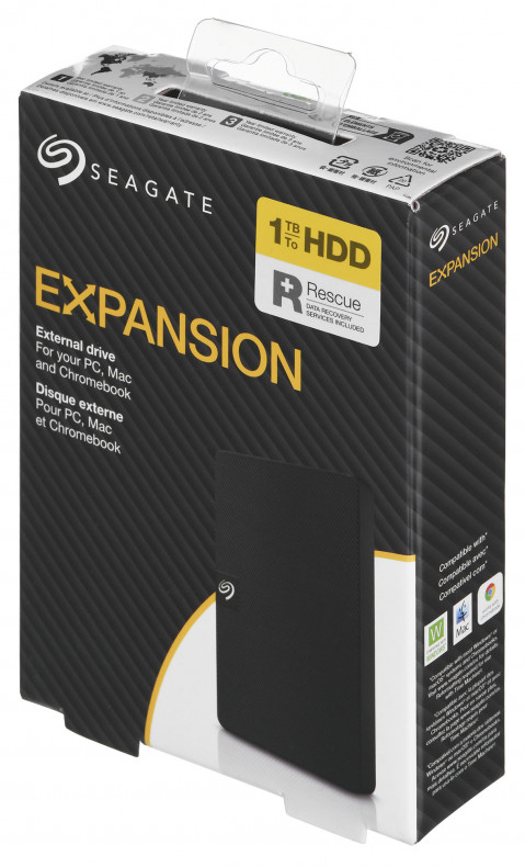 Dysk zewnętrzny HDD Seagate Expansion (1TB; 2.5"; USB 3.2 Gen 1; STKM1000400) - Galeria zdjęcie 6