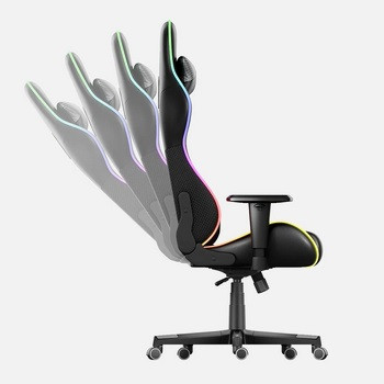 Fotel gamingowy Huzaro Force 6.2 Black RGB - zdjęcie 10