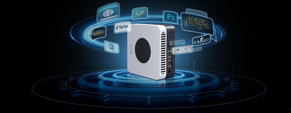 PC Chuwi Larkbox X N100 12GB SSD 512GB BT Win 11 - zdjęcie 4