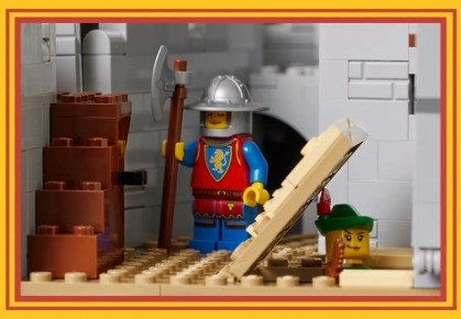 LEGO ICONS 10305 Zamek Rycerzy herbu Lew - zdjęcie 7