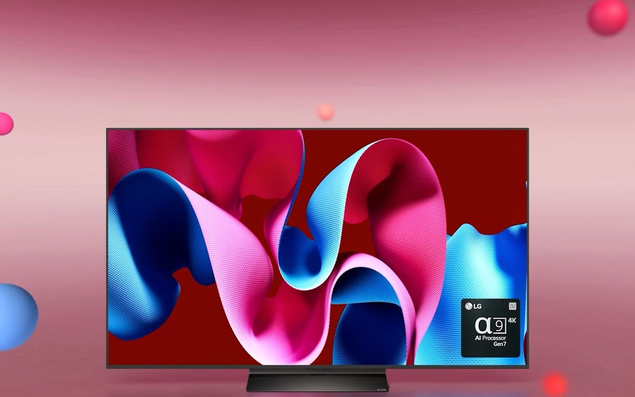 Telewizor LG OLED77C41LA OLED 77'' 4K Ultra HD 120Hz WebOS Dolby Atmos Czarny - zdjęcie 2