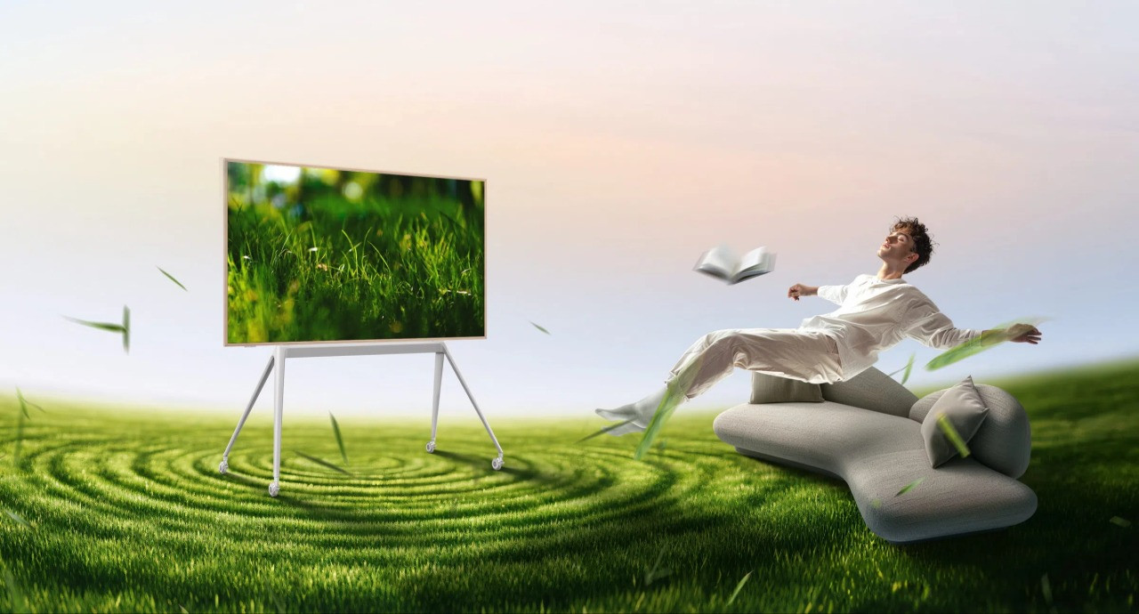 Telewizor TCL NXTFrame 55A300W QLED 55'' 4K Ultra HD 144Hz Google TV Dolby Vision IQ Biały - zdjęcie 20