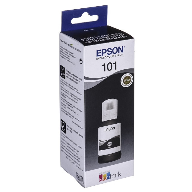 EPSON Tusz 101 Black T03V14A=C13T03V14A - zdjęcie 1