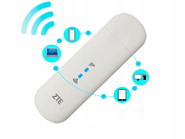 Modem ZTE LTE MF79U (kolo biały) - zdjęcie 2