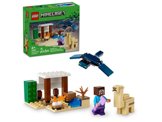 LEGO Minecraft 21251 Pustynna wyprawa Steve’a - zdjęcie 1