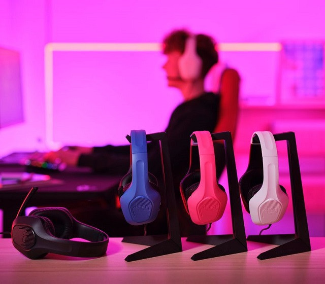 Słuchawki TRUST GXT415P ZIROX HEADSET - PINK 24992 - zdjęcie 6