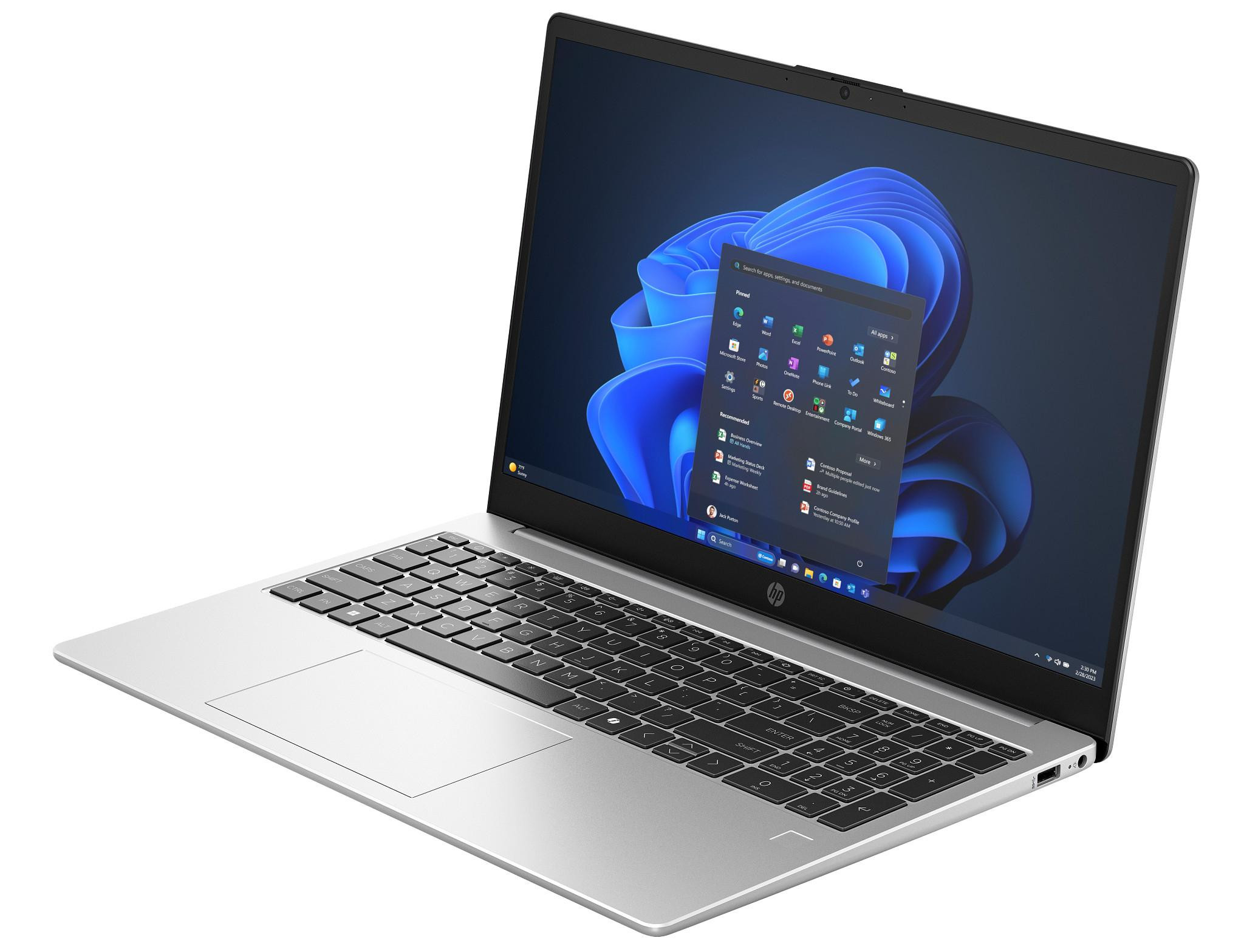 HP 250 G10 Ultra 5 120U 15.6"FHD SVA 250nits AG 16GB DDR4 SSD512 Iris Xe Graphics Cam720p 41Wh Win11 2Y - zdjęcie 2