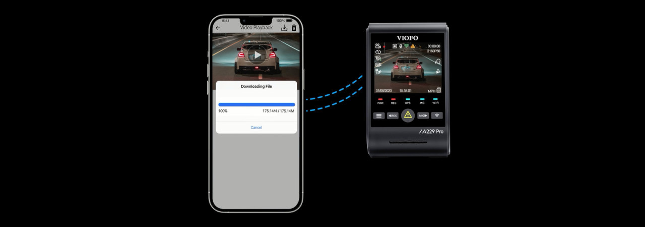 Wideorejstrator VIOFO A229 PRO 3CH-G GPS - zdjęcie 8