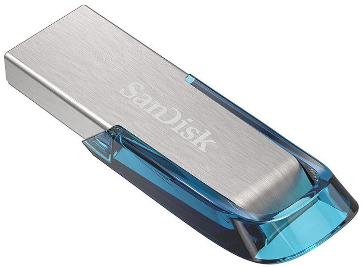DYSK SANDISK USB 3.0 ULTRA FLAIR 128GB NIEBIESKI 150MB/s - zdjęcie 4
