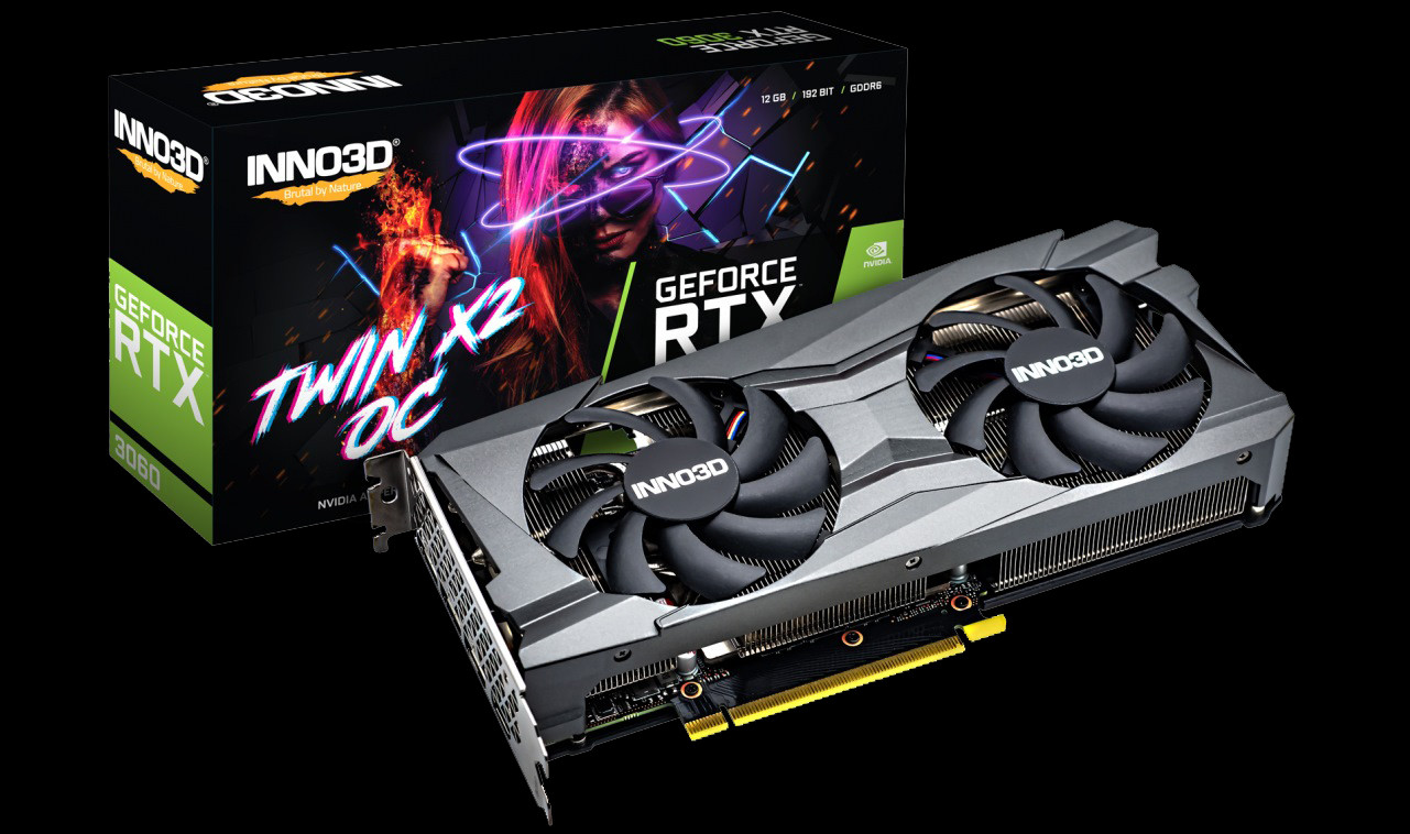 Karta graficzna INNO3D GeForce RTX 3060 TWIN X2 OC 12GB GDDR6 - zdjęcie 5