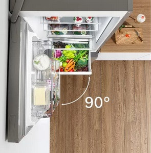 Lodówka BOSCH Serie 4 KGN397IEQ No Frost z powłoką anti-fingerprint 203cm - zdjęcie 3