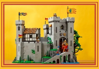 LEGO ICONS 10305 Zamek Rycerzy herbu Lew - zdjęcie 8