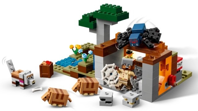 LEGO MINECRAFT 21269 Minecraft Wyprawa do pancernikowej kopalni - zdjęcie 2