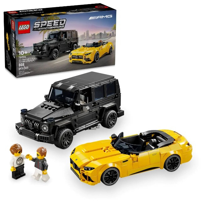 LEGO Speed Champions 76924 Mercedes-AMG G 63 i Mercedes-AMG SL 63 - zdjęcie 1