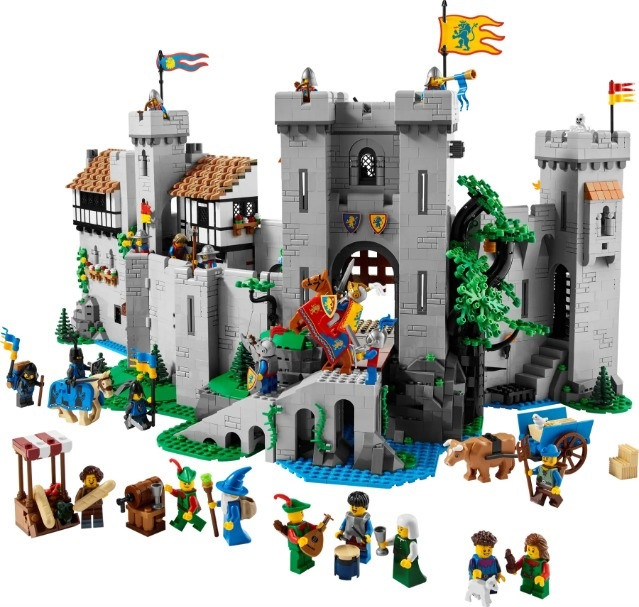 LEGO ICONS 10305 Zamek Rycerzy herbu Lew - zdjęcie 2