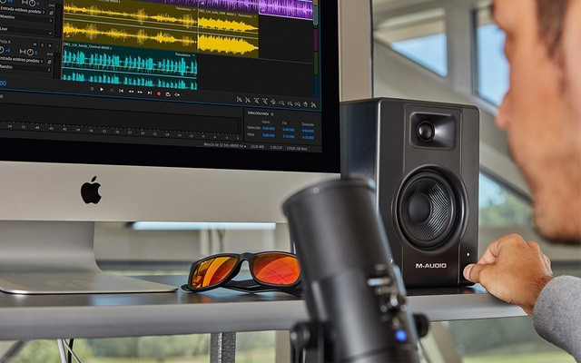 M-AUDIO BX4 Pair - Para Aktywnych Monitorów - zdjęcie 5