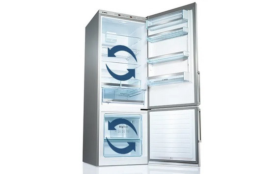 Lodówka BOSCH Serie 4 KGN397IEQ No Frost z powłoką anti-fingerprint 203cm - zdjęcie 7