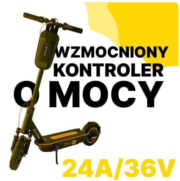 Hulajnoga Elektryczna XRIDER M10 Pro 15,6Ah Bateria LG 500W - zdjęcie 5