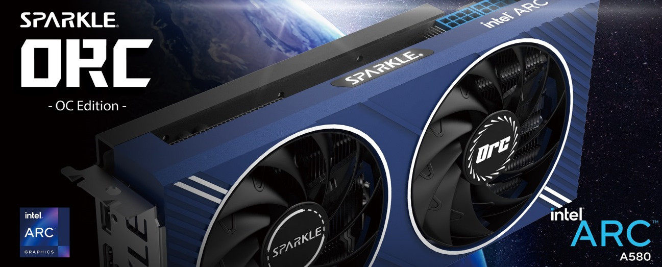 Karta graficzna SPARKLE Intel Arc A580 ORC OC Edition - zdjęcie 1