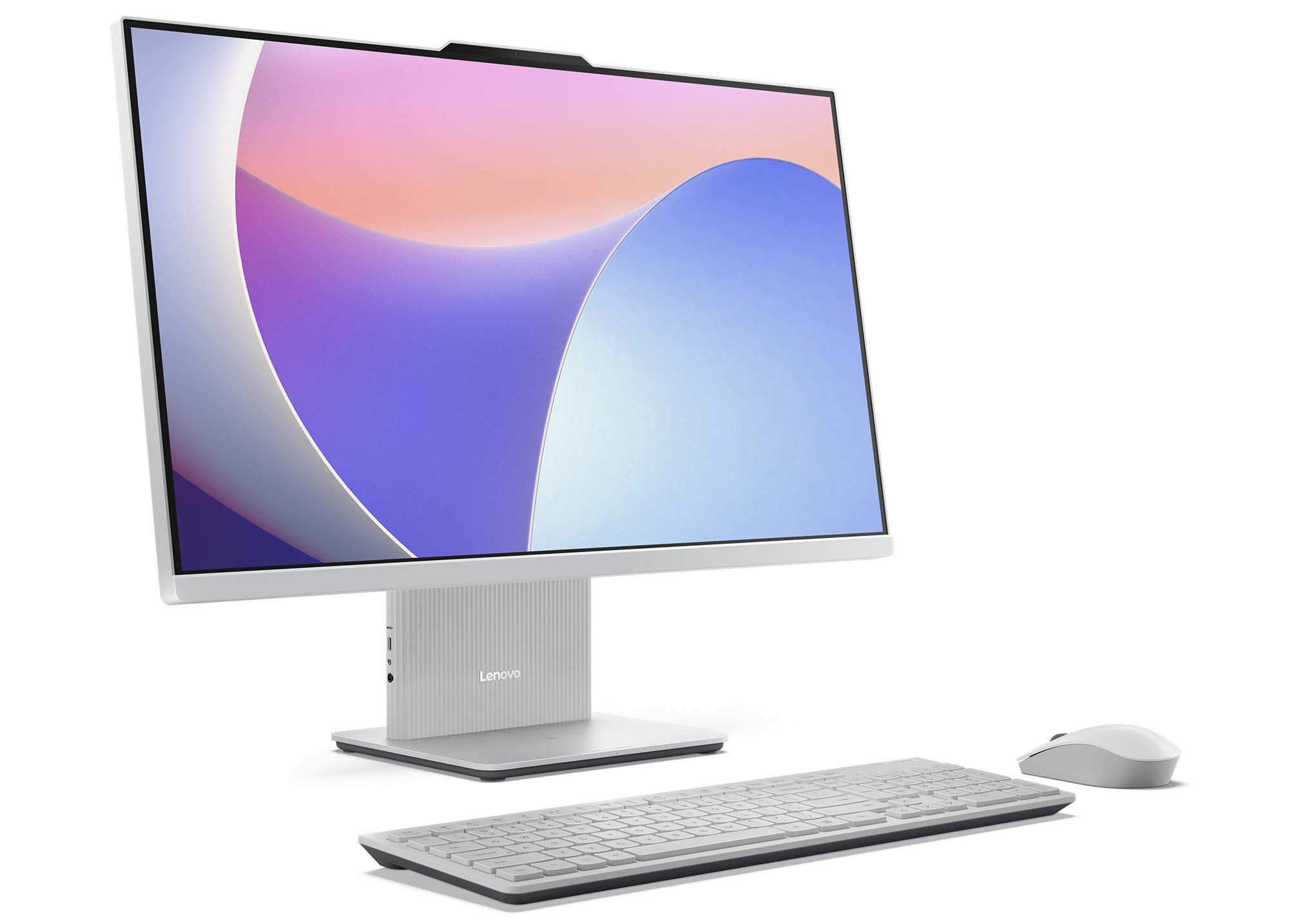 Lenovo IdeaCentre AIO 27ARR9 Ryzen 5 7535HS 27" FHD IPS 300nits AG 16GB DDR5 4800 SSD512 Radeon 660M Graphics Win11 Cloud Grey - zdjęcie 3