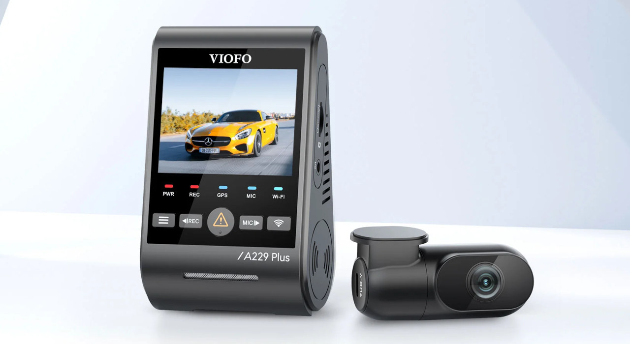 Wideorejstrator VIOFO A229 PLUS 2CH-G GPS - zdjęcie 1