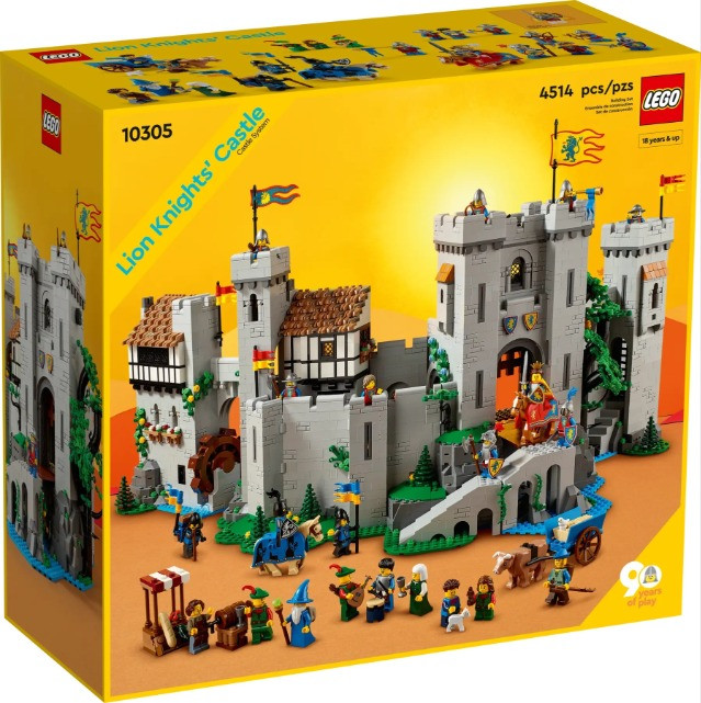 LEGO ICONS 10305 Zamek Rycerzy herbu Lew - zdjęcie 1