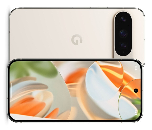 Smartfon Google Pixel 9 Pro 5G DS 16/128GB Porcelain - zdjęcie 1