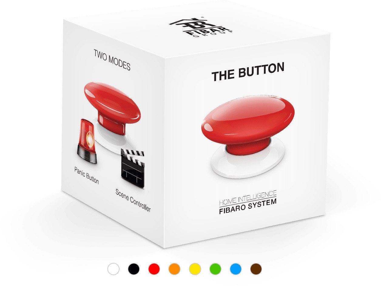 Fibaro FGPB-101-1 The Button biały - zdjęcie 3