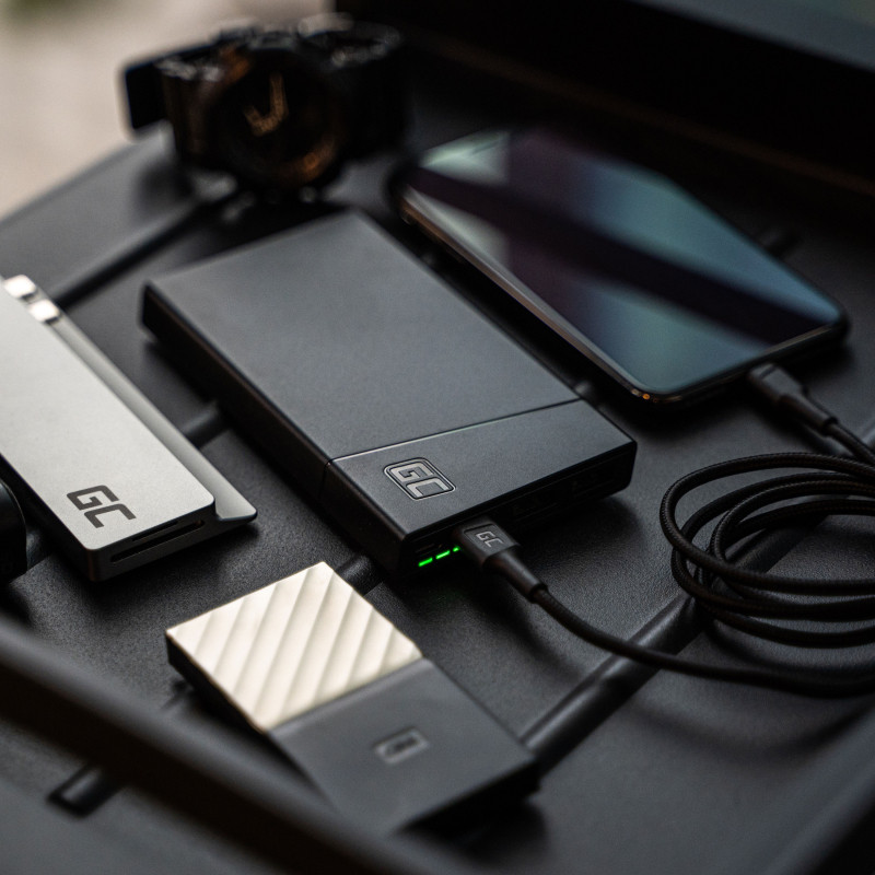 GREEN CELL POWERBANK POWERPLAY10S 10000MAH 2X USB - zdjęcie 2