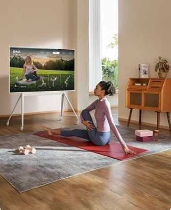 Telewizor TCL NXTFrame 75A300W QLED 75'' 4K Ultra HD 144Hz Google TV Dolby Vision IQ Biały - zdjęcie 9