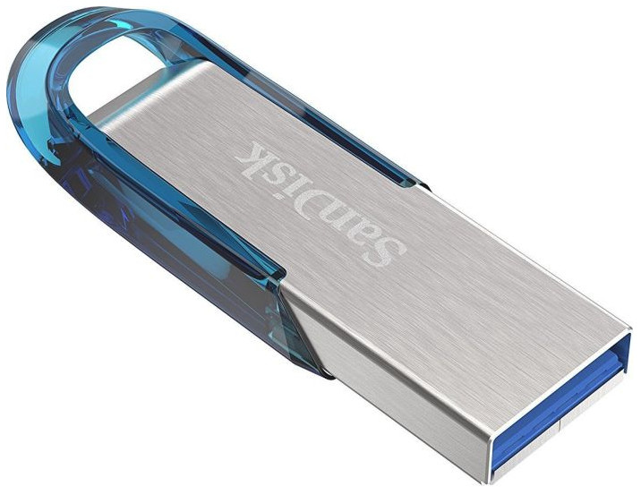 DYSK SANDISK USB 3.0 ULTRA FLAIR 128GB NIEBIESKI 150MB/s - zdjęcie 3
