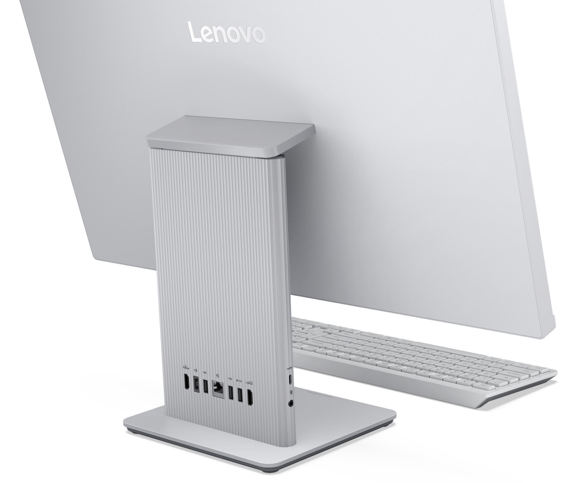 Lenovo IdeaCentre AIO 27ARR9 Ryzen 5 7535HS 27" FHD IPS 300nits AG 16GB DDR5 4800 SSD512 Radeon 660M Graphics Win11 Cloud Grey - zdjęcie 5