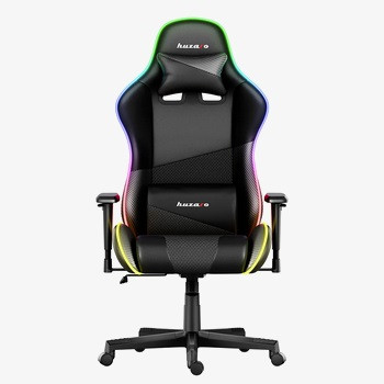 Fotel gamingowy Huzaro Force 6.2 Black RGB - zdjęcie 3