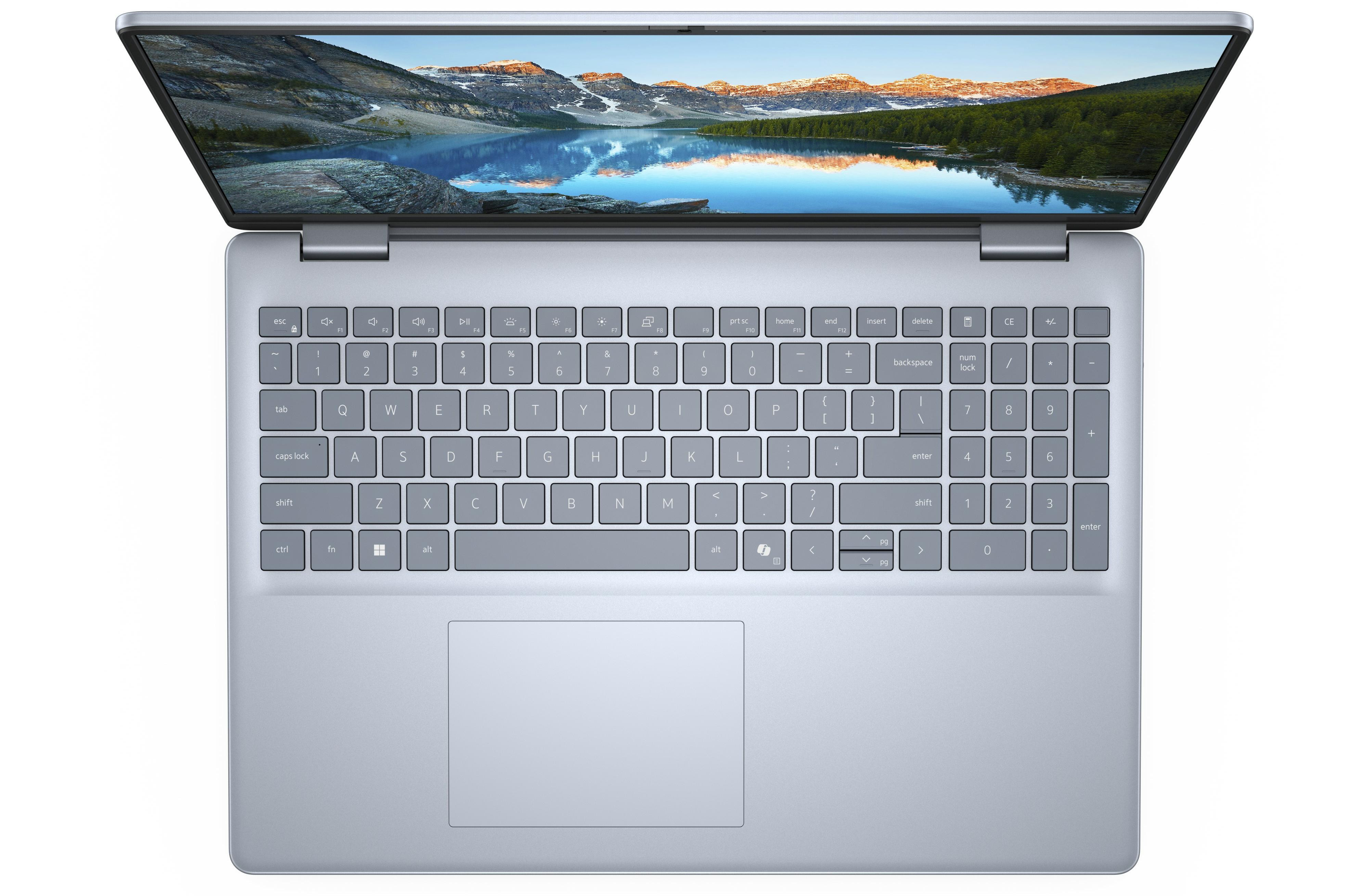 Dell Inspiron 16 5640 Ultra 7 150U 16,0" WUXGA 250nits 32GB DDR5 5200 SSD1TB GeForce MX570A_2GB 54Wh Win11 Ice Blue - zdjęcie 2