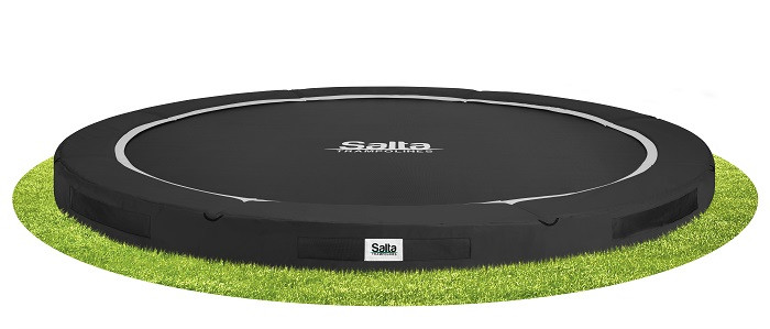 Trampolina Salta Premium Ground - 305cm - czarna - zdjęcie 1