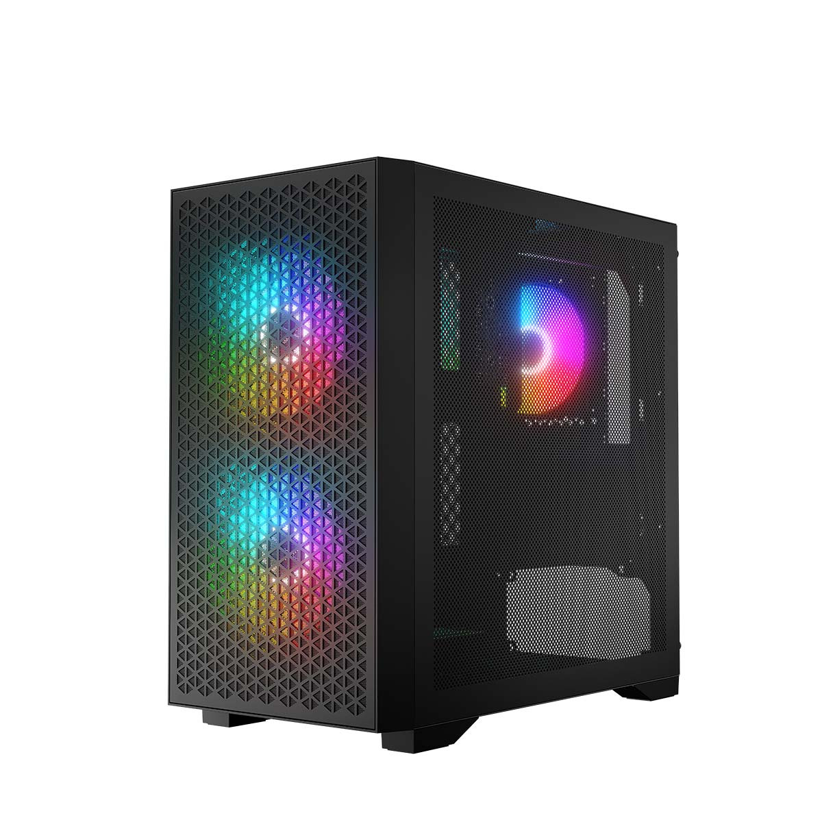 LOGIC OBUDOWA DART PRO ARGB MINI USB TYPE-C CZARNA - zdjęcie 4