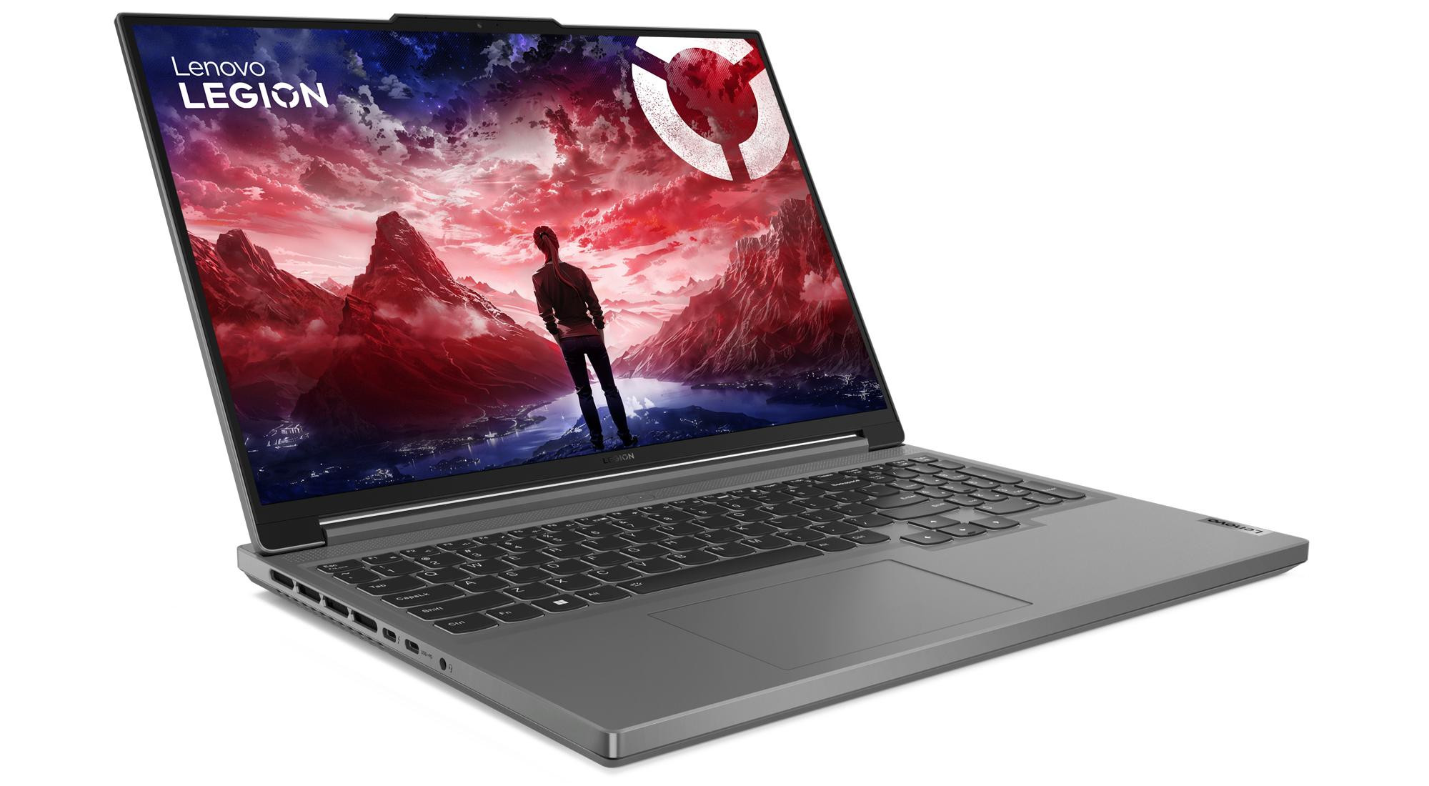 Lenovo Legion Slim 5 16AHP9 Ryzen 7 8845HS 16" WQXGA IPS 500nits AG 240Hz 32GB DDR5 SSD512 GeForce RTX 4070 8GB NoOS Luna Grey - zdjęcie 3