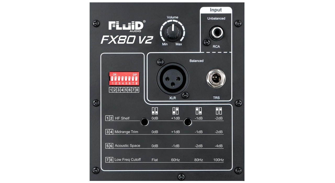 Fluid Audio FX80 V2 - Aktywny monitor studyjny - zdjęcie 5