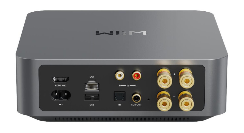 WiiM Amp Pro Dark Grey - Wzmacniacz - zdjęcie 6