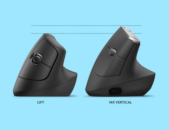 MYSZ LOGITECH LIFT Bluetooth Graphite - zdjęcie 6