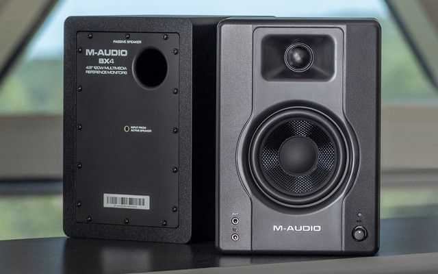 M-AUDIO BX4 Pair - Para Aktywnych Monitorów - zdjęcie 6