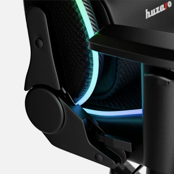 Fotel gamingowy Huzaro Force 6.2 Black RGB - zdjęcie 9