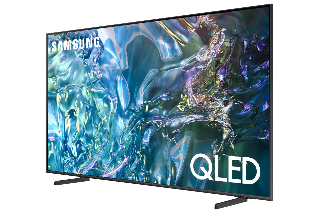 Telewizor Samsung QE75Q60DAUXXH QLED 75'' 4K Ultra HD Tizen Dolby Digital Plus DVB-T2 Tytanowy - zdjęcie 3
