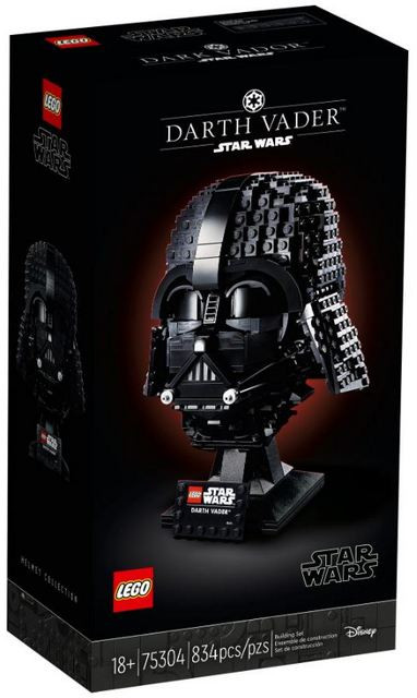 LEGO Star Wars TM 75304 Hełm Dartha Vadera - zdjęcie 1