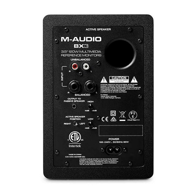 M-AUDIO BX3 Pair - Para Aktywnych Monitorów - zdjęcie 2