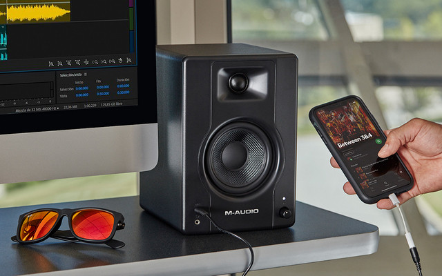 M-AUDIO BX4 Pair - Para Aktywnych Monitorów - zdjęcie 4