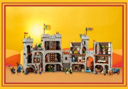 LEGO ICONS 10305 Zamek Rycerzy herbu Lew - zdjęcie 3