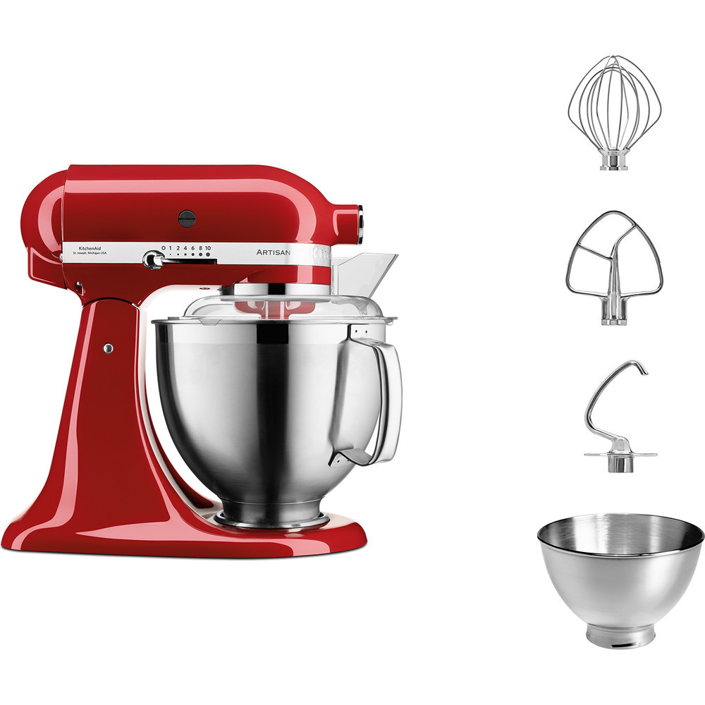 Robot KitchenAid Artisan 5KSM185PSEER czerwony - zdjęcie 1