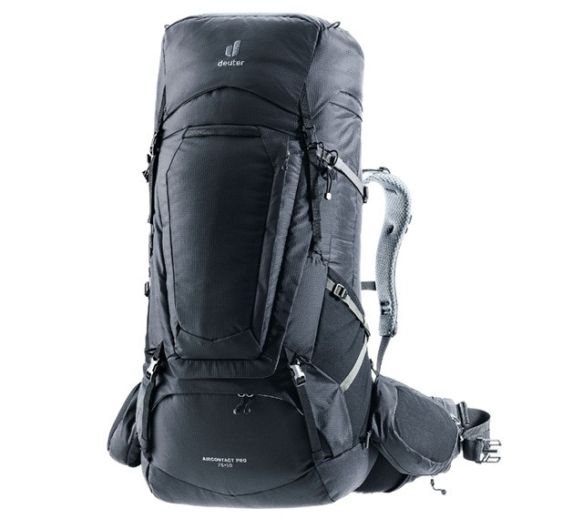 Plecak turystyczny Deuter Aircontact Pro 75+10 black - zdjęcie 1